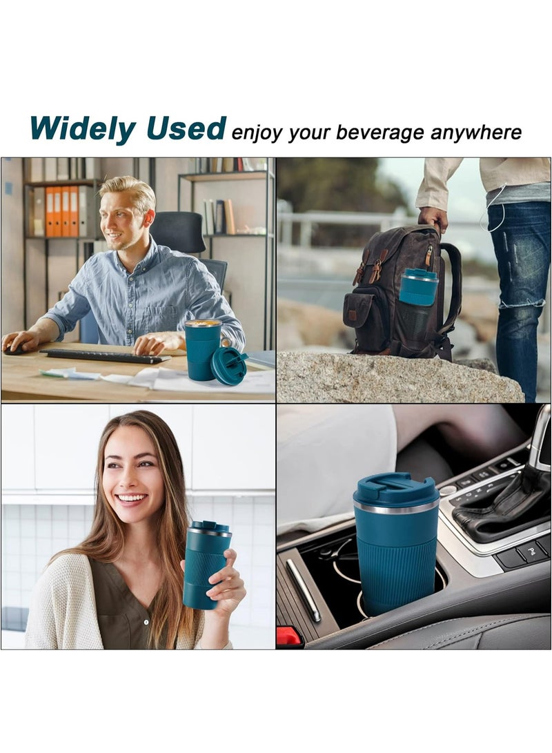 MODERN HOME 510ml Travel Mug Reusable Insulated Coffee Cup Vacuum Insulation Stainless Steel Thermal Coffee Mug for Hot And Cold Drinks - Image 4