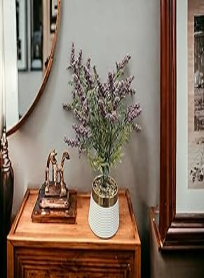 Generic Import Artificial Plant Flower Pot Porcelain Luxury Home Office Decor