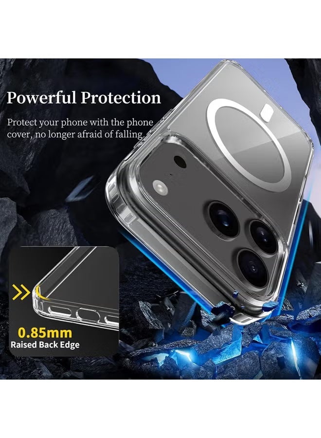 Magnetic Case for Phone 17 Pro Max Magsafe Cover, Shockproof Protection, Anti-Yellow & Anti-Scratch - Image 5