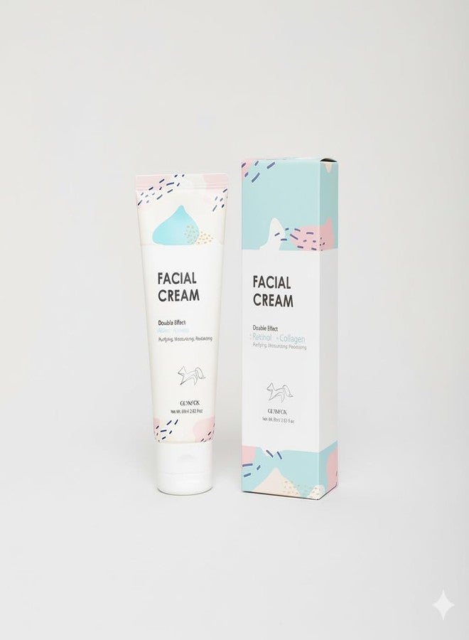 Glamfox - Facial Cream - With retinol and collagen to help skin with a lack of balance find its natural beauty. - Image 1