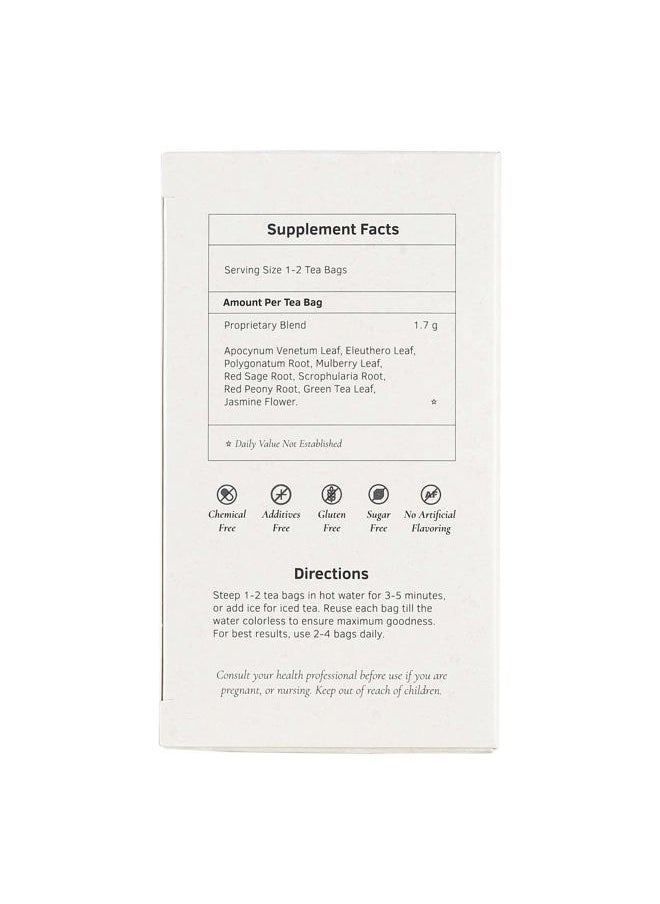 Health King - Blood Pressure Herb Tea, Teabags, 20 Count Box - Image 1