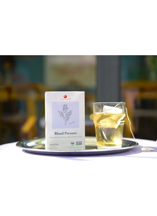 Health King - Blood Pressure Herb Tea, Teabags, 20 Count Box - Image 1
