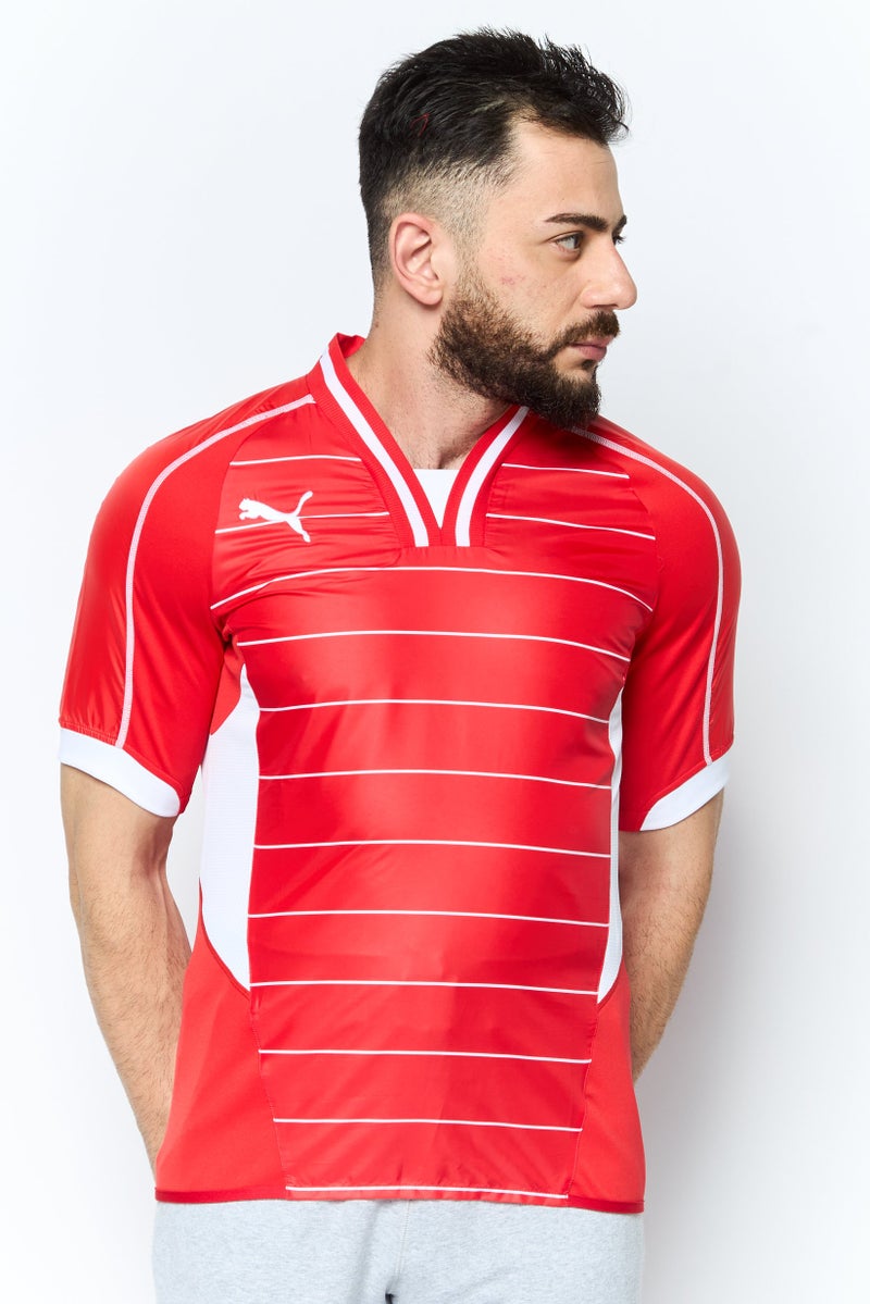 PUMA تي شيرت تدريب قصير الأكمام للرجال، متعدد الألوان - Image 1