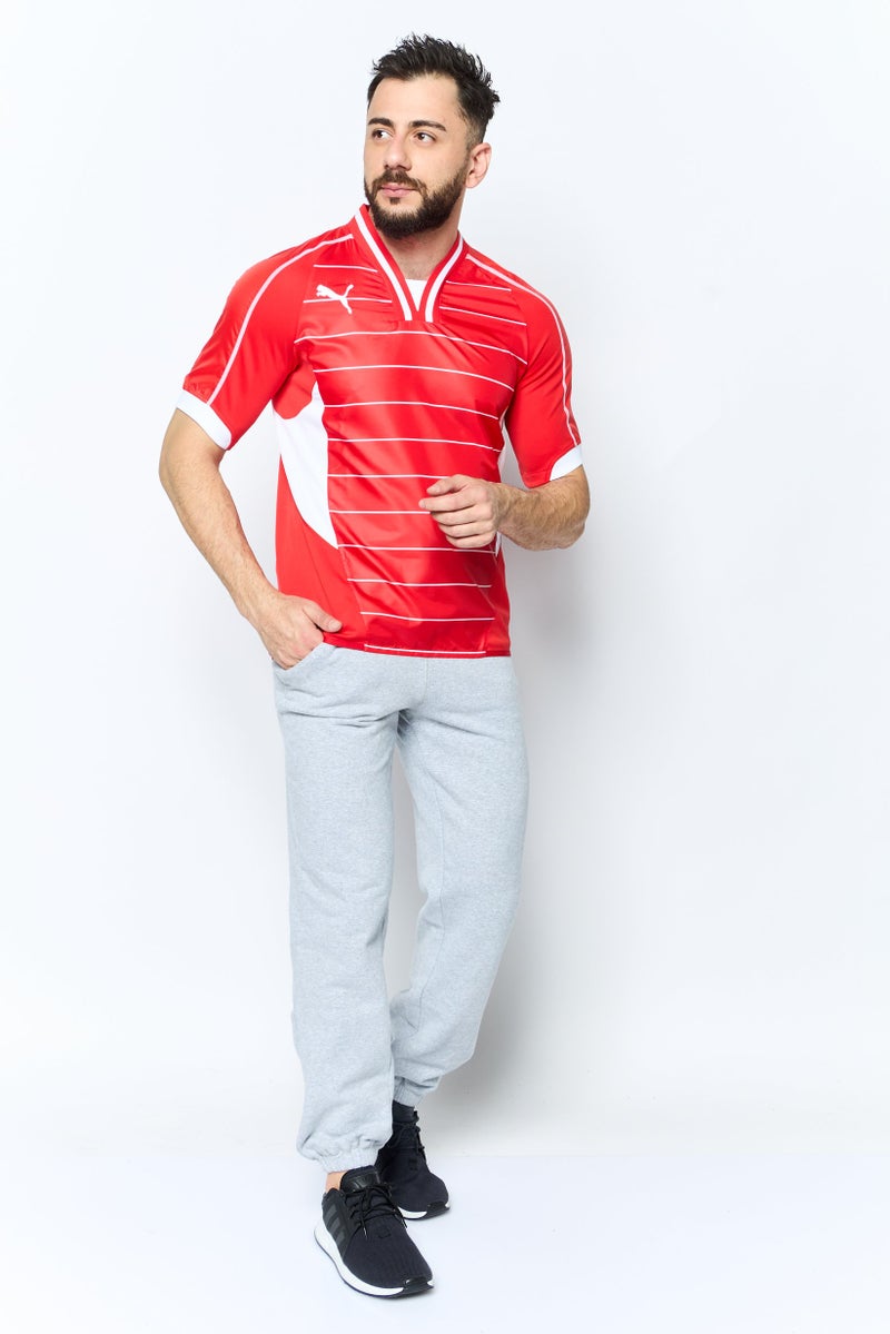 PUMA تي شيرت تدريب قصير الأكمام للرجال، متعدد الألوان - Image 2