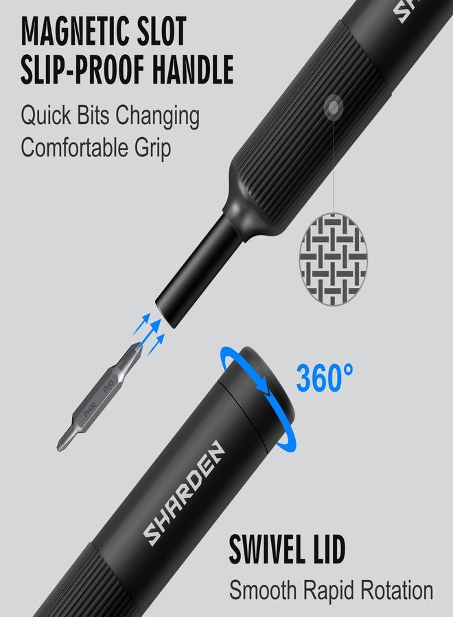 Sharden 27-In-1 Precision Screwdriver Set Multi Bit Small Screwdriver Magnetic Mini Screwdriver Set Pen Style Manual Repair Tool Kit For Eyeglass, Watch, Computer, Jewelers, Laptop, Electronics, Phone - Image 3
