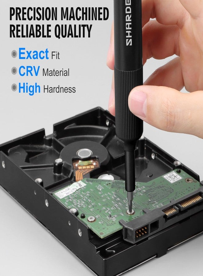 Sharden 27-In-1 Precision Screwdriver Set Multi Bit Small Screwdriver Magnetic Mini Screwdriver Set Pen Style Manual Repair Tool Kit For Eyeglass, Watch, Computer, Jewelers, Laptop, Electronics, Phone - Image 5
