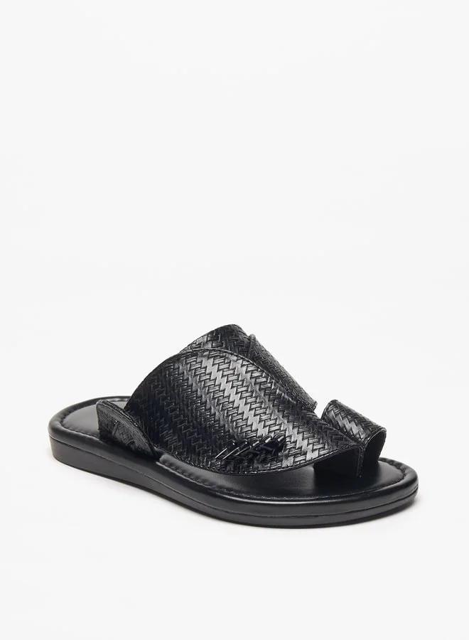 LBL by Shoexpress Boys Textured Slip-On Arabic Sandals