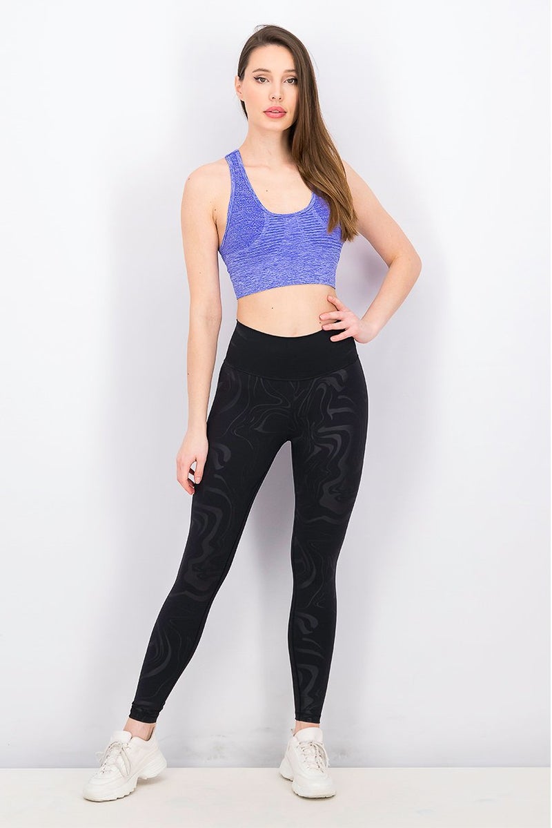Adidas Women Printed Long Tight, Black - Image 4