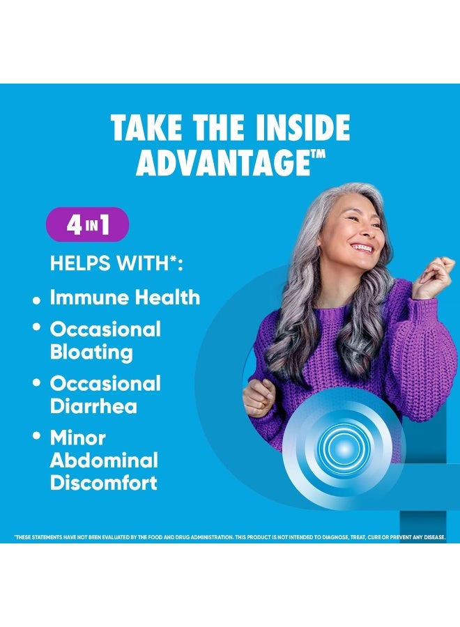 Digestive Advantage Probiotics For Digestive Health, Daily Probiotics For Women & Men, Support For Occasional Bloating, Minor Abdominal Discomfort & Gut Health, 80Ct Capsules - Image 3