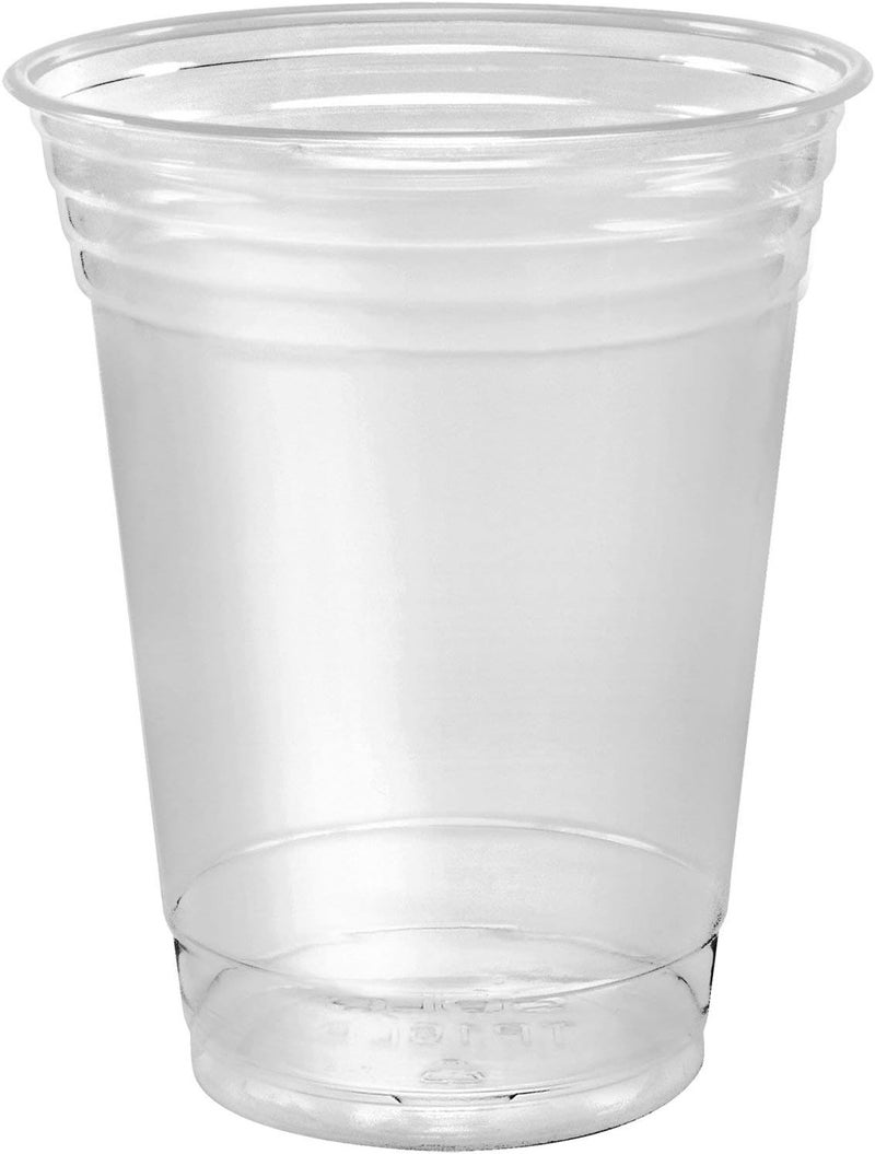Solo Cup Company Plastic Party Cold Cups, 16 oz, Clear, 100 pack - Image 2