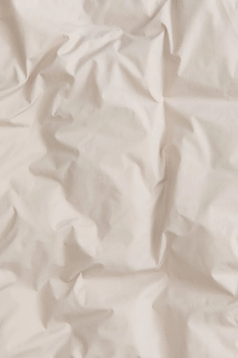 H&M Double/king cotton percale duvet cover set