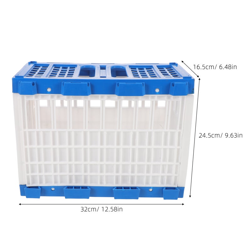 Versatile Plastic Pigeon Carrier Crate for Training and Transport with Ventilated Design - Image 2