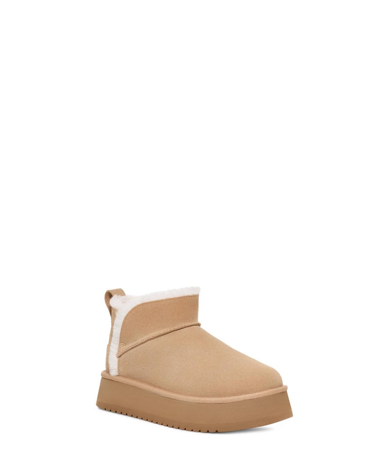 Koolaburra by UGG Women's Koola Ultra Mini Platform Boot, Sand, 9 - Image 1