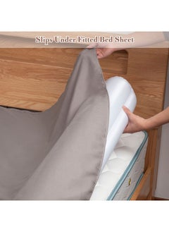 Rewondah Rewondah [2-Pack] Travel Bed Rails for Toddlers | Inflatable Bed Rails, Blow up Bed Rails for Kids | Toddler Bed Guard Rail for Full, Queen, King Size Beds | Portable Bed Rail for Home, Hotel Travel  - Image 2