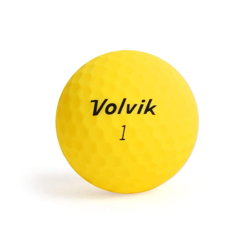 Volvik T2 Ionomer Polymer Low Side Spin Matte Finished Long Distance Balls 2-Pieces, 1 Dozen (Multicolor) - Image 4