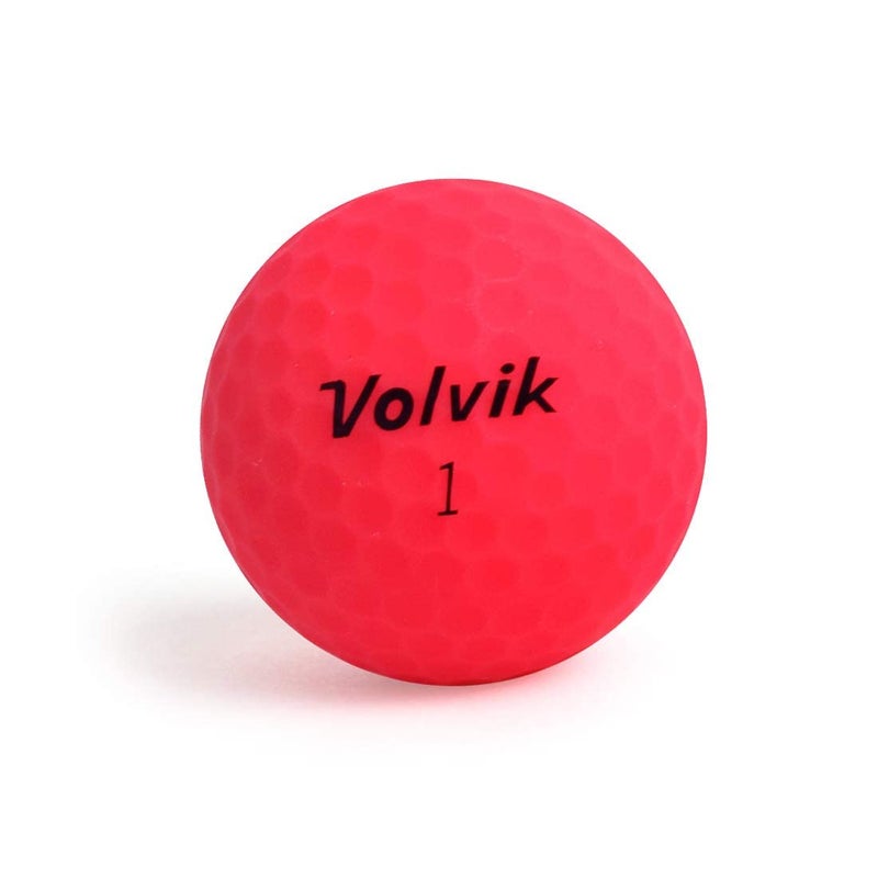 Volvik T2 Ionomer Polymer Low Side Spin Matte Finished Long Distance Balls 2-Pieces, 1 Dozen (Multicolor) - Image 3