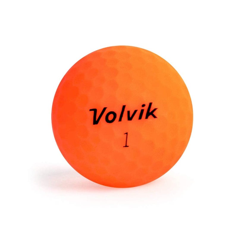 Volvik T2 Ionomer Polymer Low Side Spin Matte Finished Long Distance Balls 2-Pieces, 1 Dozen (Multicolor) - Image 5