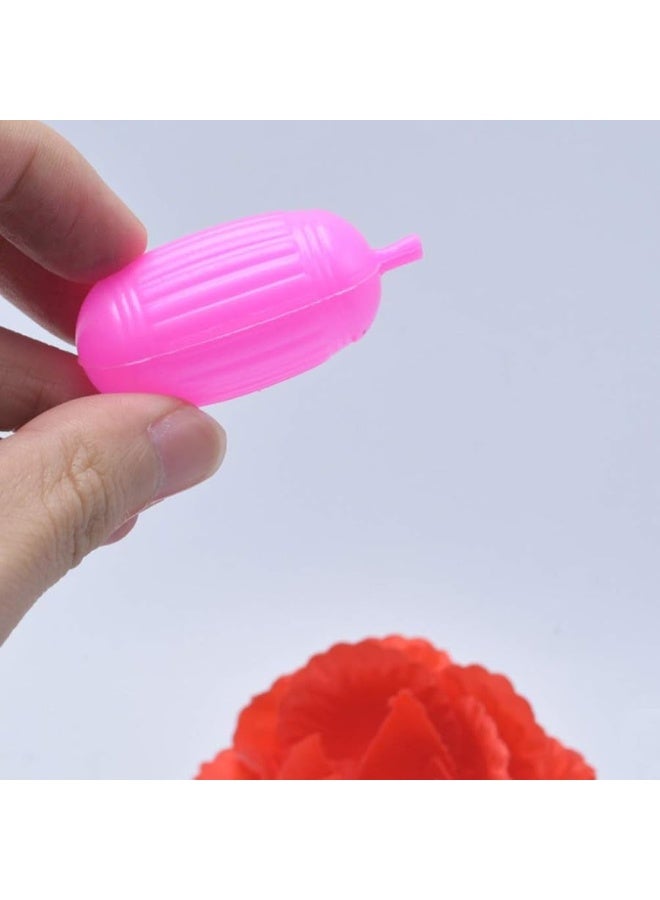 PRETYZOOM PRETYZOOM Water Squirt Rose Flower Corsage Pin Short Stemmed Clown Joke Tricky Toys  - Image 1