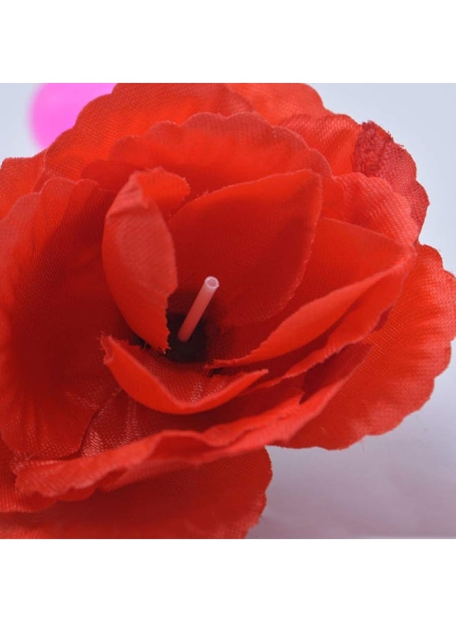 PRETYZOOM PRETYZOOM Water Squirt Rose Flower Corsage Pin Short Stemmed Clown Joke Tricky Toys  - Image 3