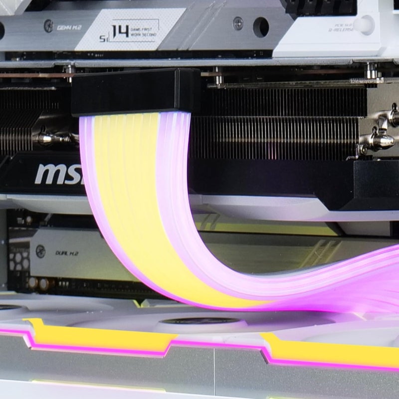 LIAN LI ليان لي PW8-V2 شريط RGB قابل للتوجيه Plus 8-PIN - Image 3