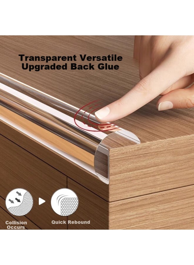 Niubeiliti Transparent Anti-collision Strip, Invisible Table Corner Anti-p Protection Sticker, Non-protruding Edge, 2 Meters - Image 2