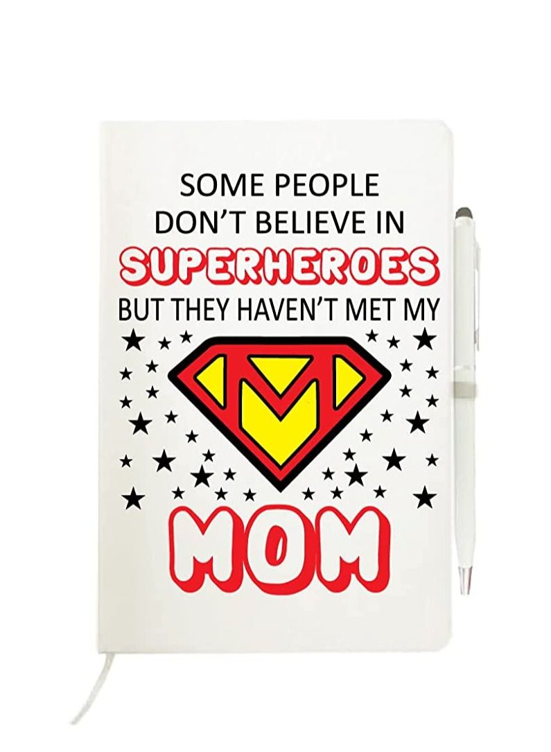 PRINTSHOP4ME Notebook with pen gifts for Mom on Mothers day Design 6 - Image 1