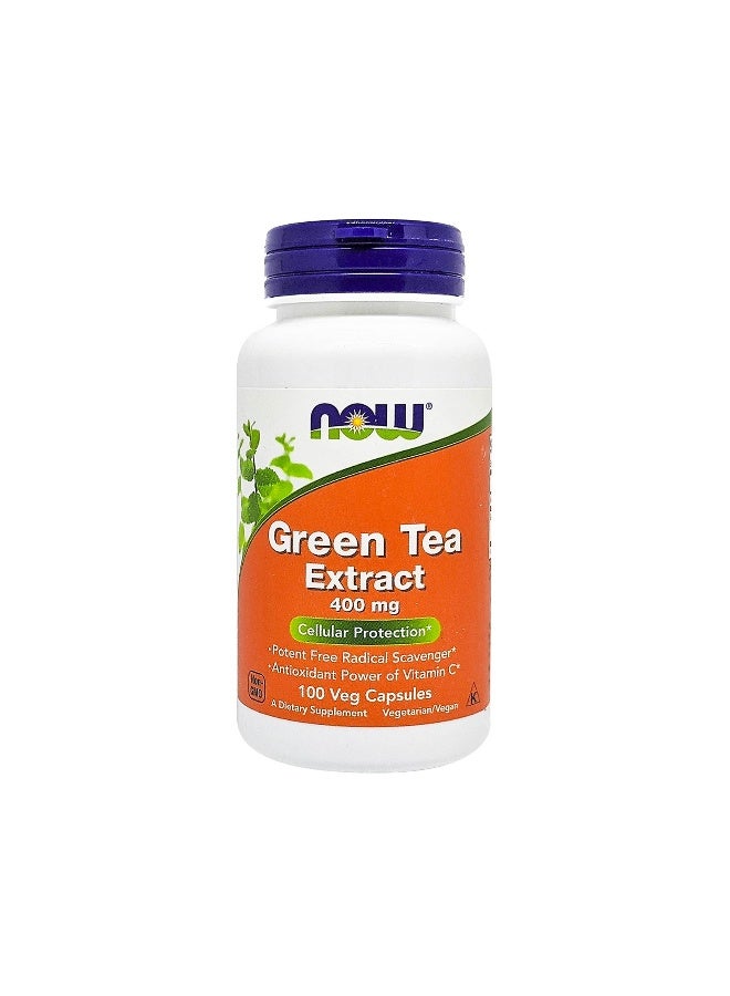 Green Tea Extract 400Mg 100 Veg Capsules