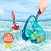 B. Toys مجموعة ألعاب بركة السباحة من B toys مع سمكة القرش Finley و 4 وجبات خفيفة تشجع على اللعب النشط والتنسيق وسهولة الإمساك ومواد خالية من القلق لعبة مائية ممتعة للأطفال بعمر 3 سنوات - Image 4