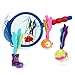 B. Toys مجموعة ألعاب بركة السباحة من B toys مع سمكة القرش Finley و 4 وجبات خفيفة تشجع على اللعب النشط والتنسيق وسهولة الإمساك ومواد خالية من القلق لعبة مائية ممتعة للأطفال بعمر 3 سنوات - Image 2