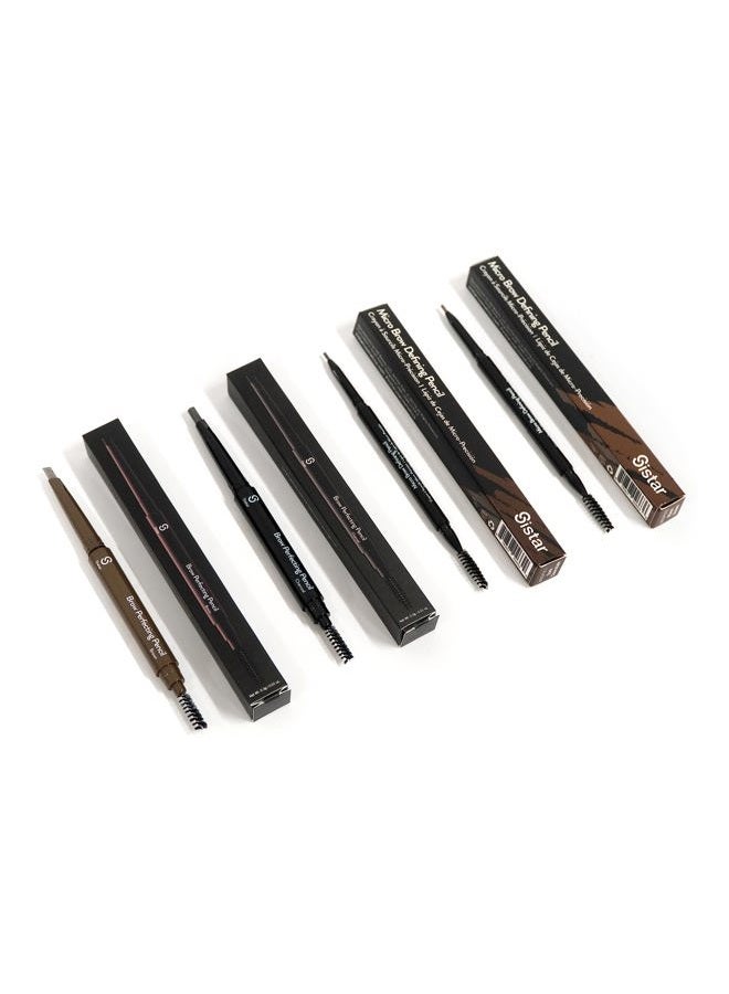 Sistar Micro Brow Defining Pencil Stylist Waterproof Eyebrow Pencil, Ultra Fine Double Ended Fill and Shape (Dark Chocolate) - Image 5