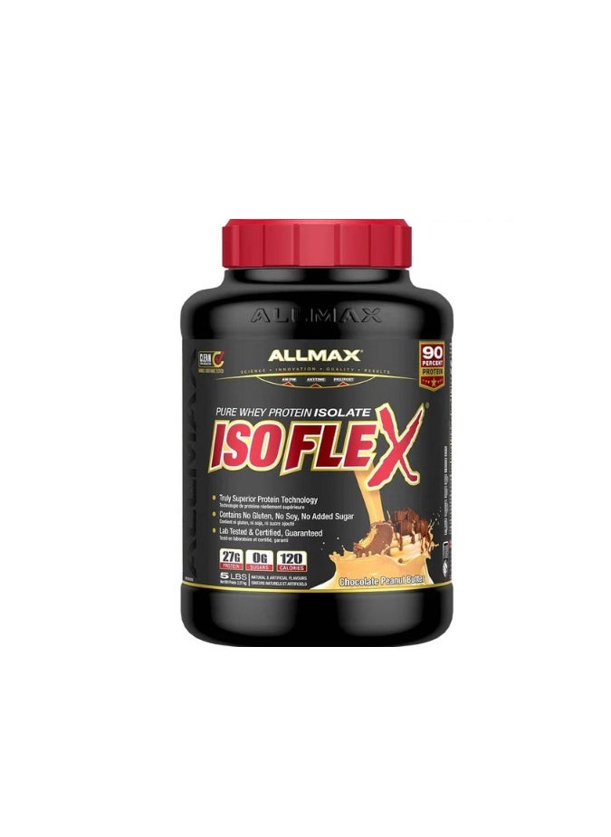 Isoflex 100% Whey protein isolate allmax 5LBS Chocolate Peanut butter - pzsku/ZAB1CF13772BC1A75FCDEZ/45/_/1739715937/2c750d0a-0383-4330-94f8-b2df25ab9dee