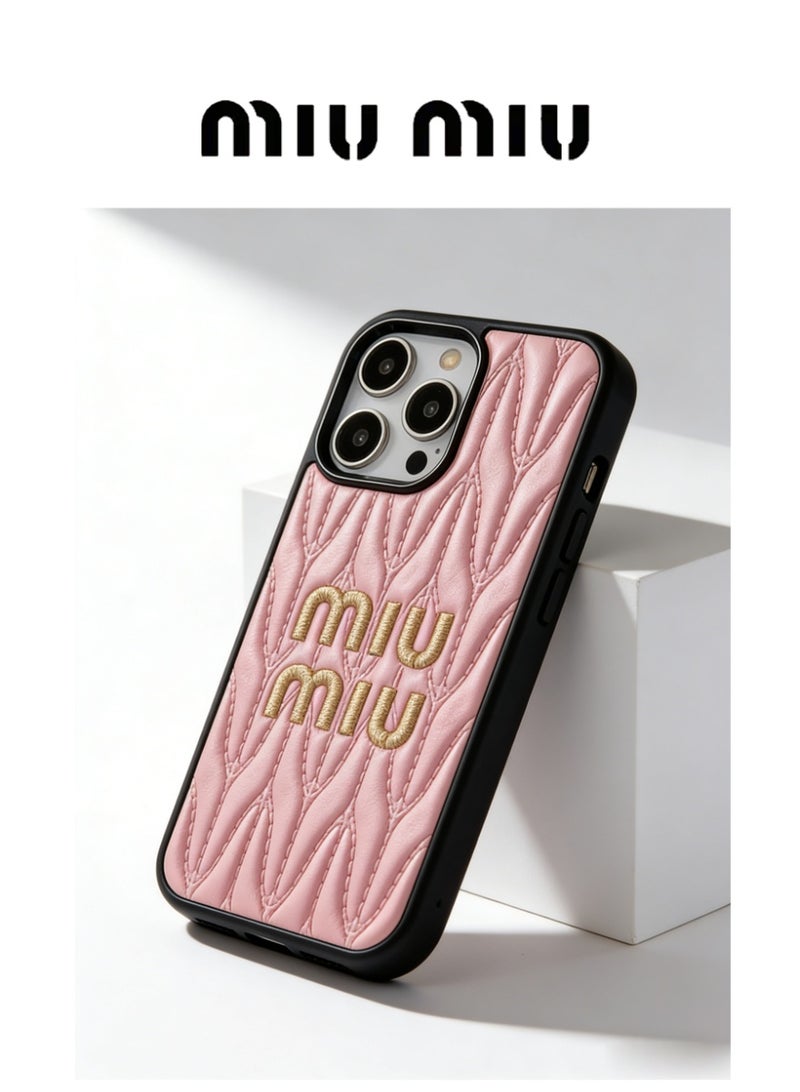 Miu Miu Suitable for iPhone 16 Pro Max case - Image 2