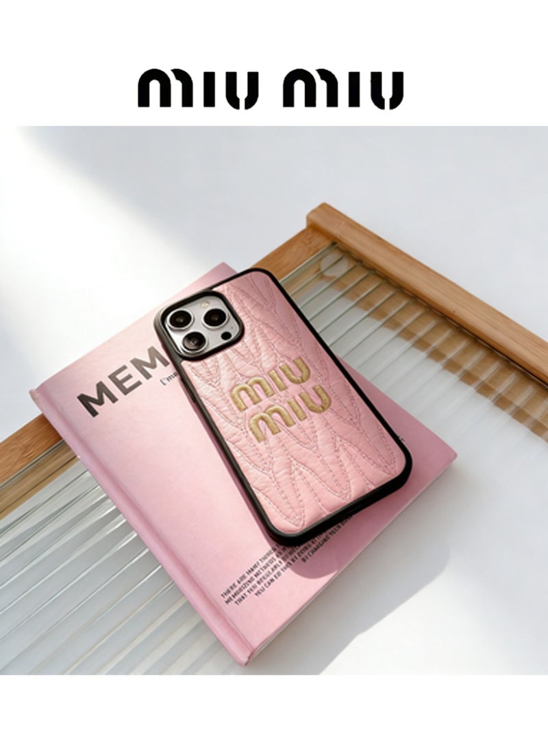 Miu Miu Suitable for iPhone 16 Pro Max case - Image 3