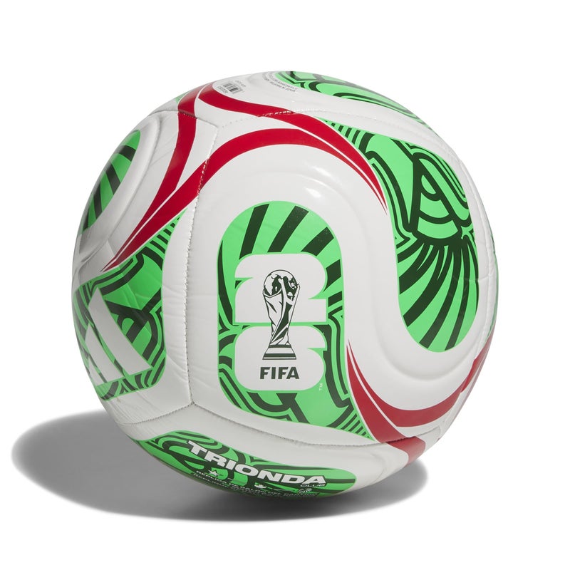 adidas Unisex-Adult World Cup Club Mexico, White/Vivid Red/Amazon Green/Flash Lime, 5 - Image 1