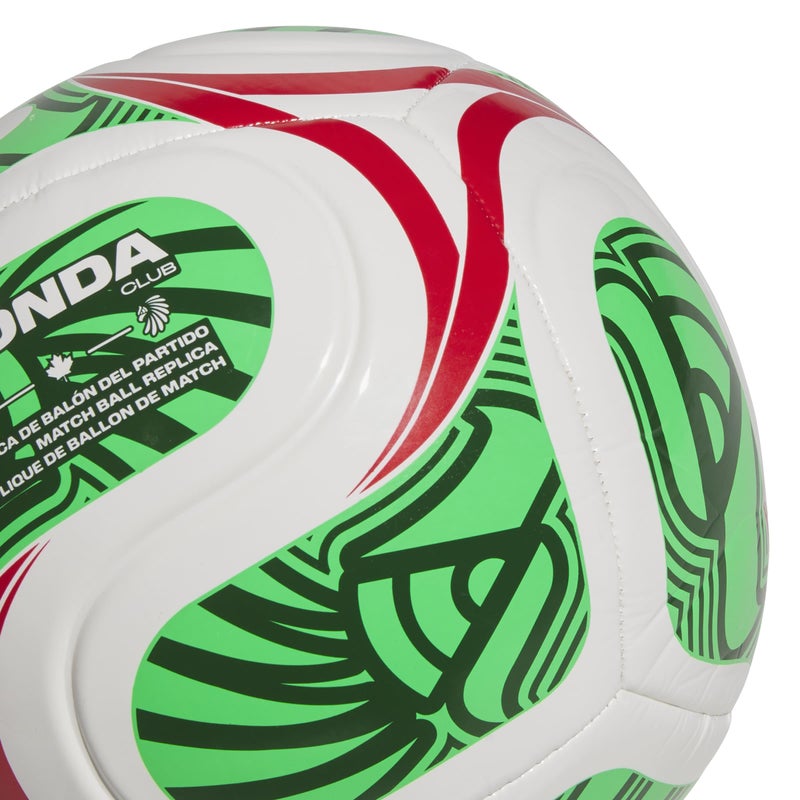 adidas Unisex-Adult World Cup Club Mexico, White/Vivid Red/Amazon Green/Flash Lime, 5 - Image 3