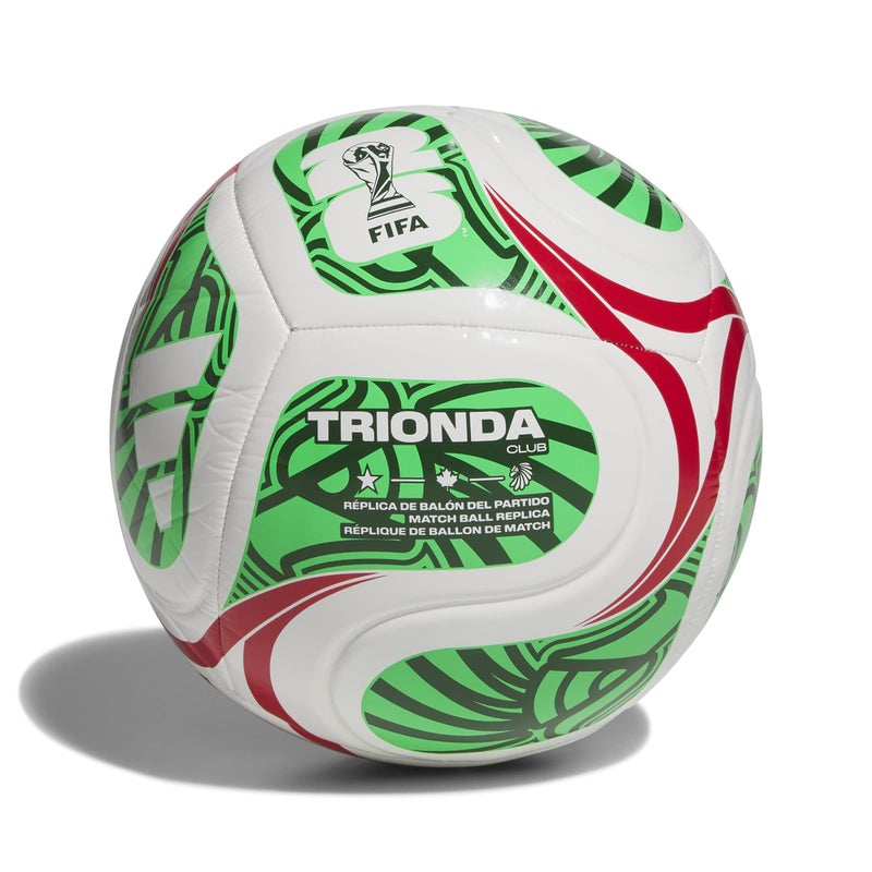 adidas Unisex-Adult World Cup Club Mexico, White/Vivid Red/Amazon Green/Flash Lime, 5 - Image 2