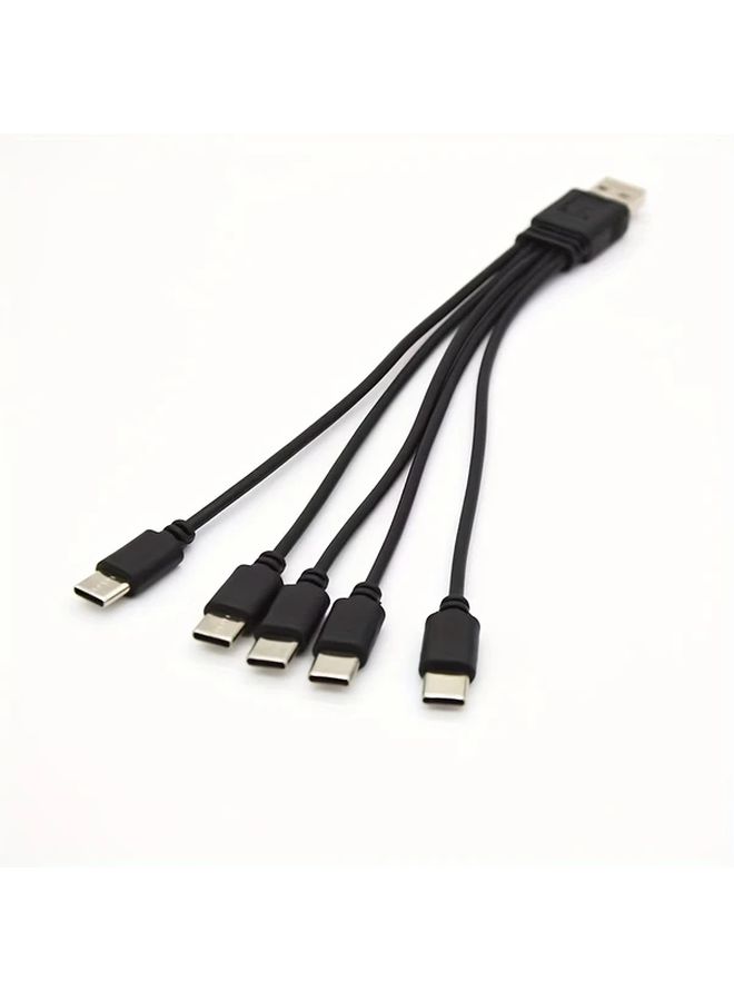 ١ قطعة كابل شحن من USB إلى Type C للهواتف والأجهزة الرقمية - Image 1