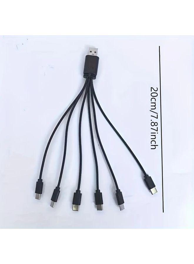 ١ قطعة كابل شحن من USB إلى Type C للهواتف والأجهزة الرقمية - Image 2
