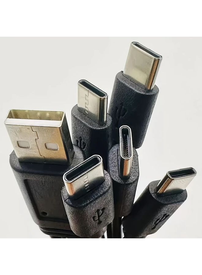 ١ قطعة كابل شحن من USB إلى Type C للهواتف والأجهزة الرقمية - Image 3