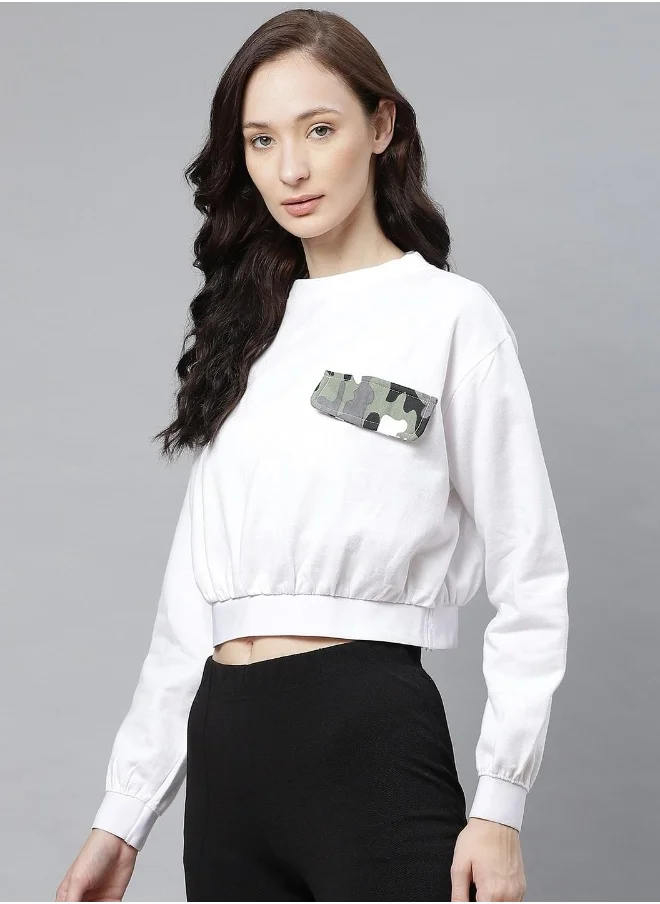 هوبرهولمي White Sweatshirt For Women