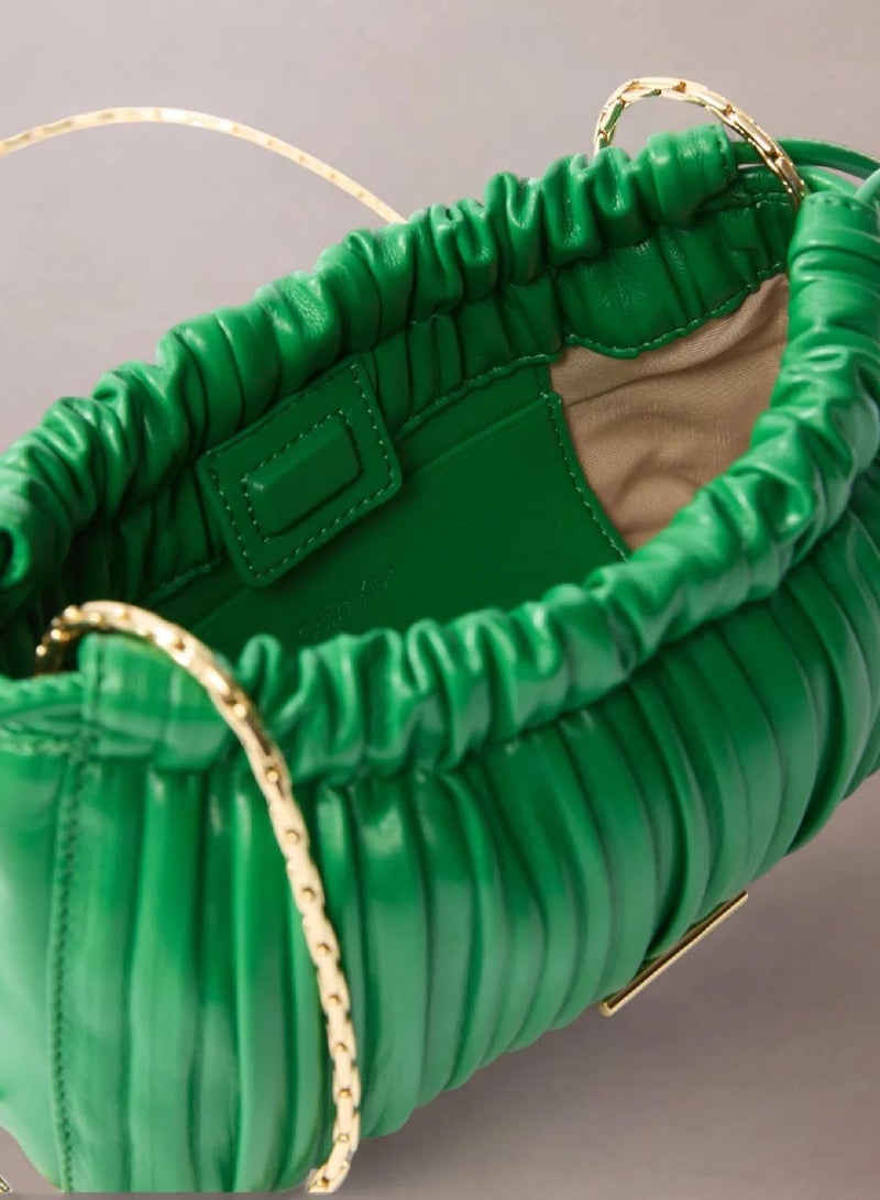 Calvin Klein Jeans Mini Plissé Crossbody Bag - Image 3