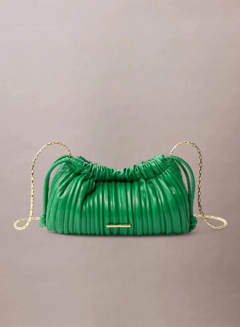 Calvin Klein Jeans Mini Plissé Crossbody Bag