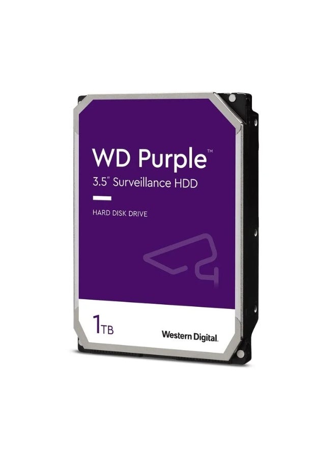 ماركة غير محددة WD PURPLE سعة 1 تيرابايت / WD11PURZ / SATA III / داخلي 3.5 بوصة / 64 ميجابايت 