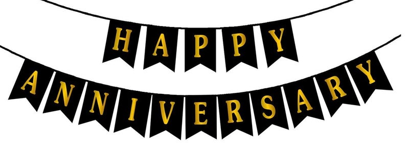 HK balloons Pack Of 56 Pcs Happy Anniversary Decoration Items Kit Combo For Home Or Bedroom - Anniversary Banner, Metallic Rubber Balloons,Heart Shaped Foil Balloons And Led Lights - Image 5