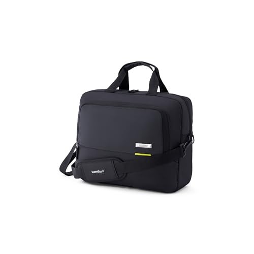 Kamiliant by American Tourister Backpack Dissenter Casual Office Bailhandle Messenger Bag with 15" Inch Laptop and Adjustable Shoulder Strap, Ergonomically Designed for Men And Women - Black - Image 1