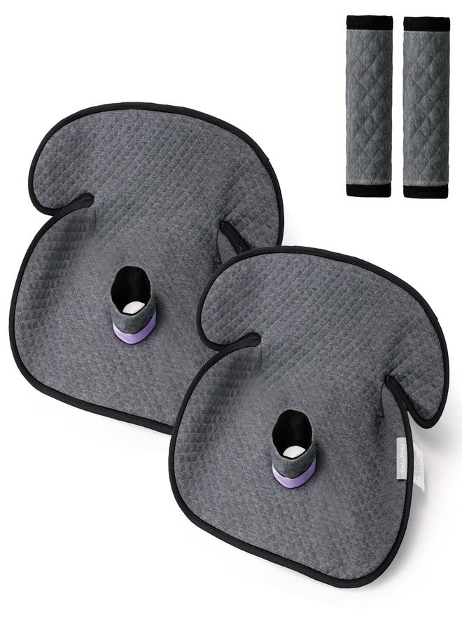 TinlyFinly 2 Pack Baby Potty Training Car Seat Protector, Waterproof Car Seat Liner for Potty Training Toilet, Baby Infant Toddler Piddle Pad Fits for Carseat, Stroller, Highchair - 2 Pack, Dark Gray - Image 1