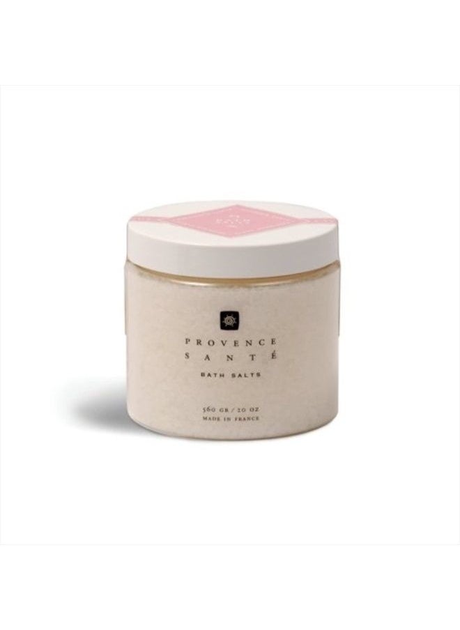 Provence Sante PS Bath Salt Wild Rose, 20-Ounce Jar 