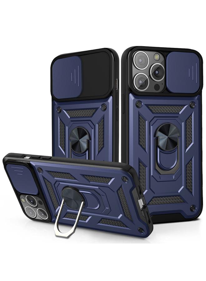 S-TOP Case For iPhone 13 Pro Sliding Camera Cover Design TPU+PC Protective Case - Image 1