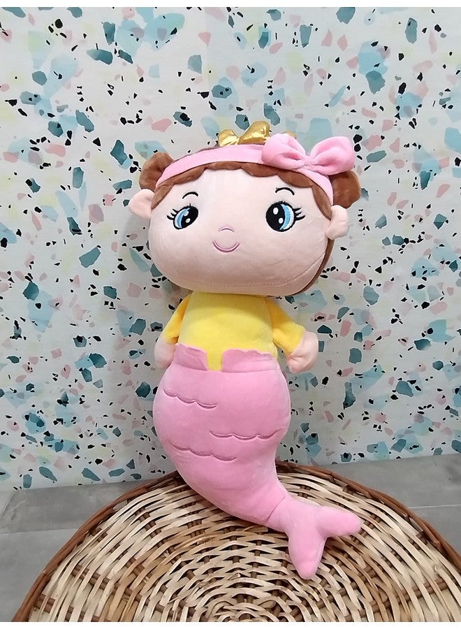 Tickles Tickles Mermaid Doll Soft Stuffed Plush Toy for Kids Boys & Girls Birthday Gift (Color: Pink Size: 50 cm)  - Image 3
