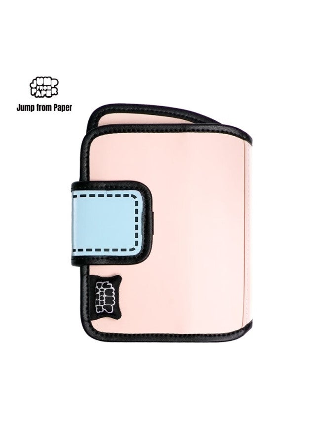 Jumpfrompaper Passport Holder, Doent Organizer, Multifunctional Card Holder, Portable Travel Wallet, Gift, Blue And Pink - Image 5